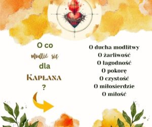 O co modlić się dla kapłana?